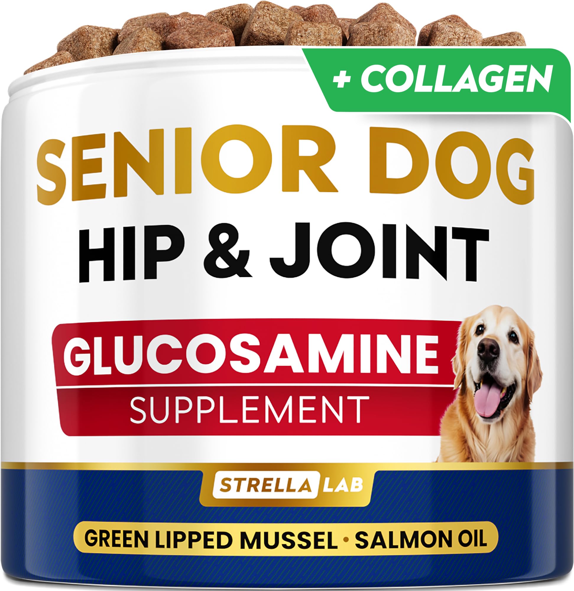 Senior Advanced Joint Supplement for Dogs w/Collagen & MSM, Hip Joint Chews โ image 1
