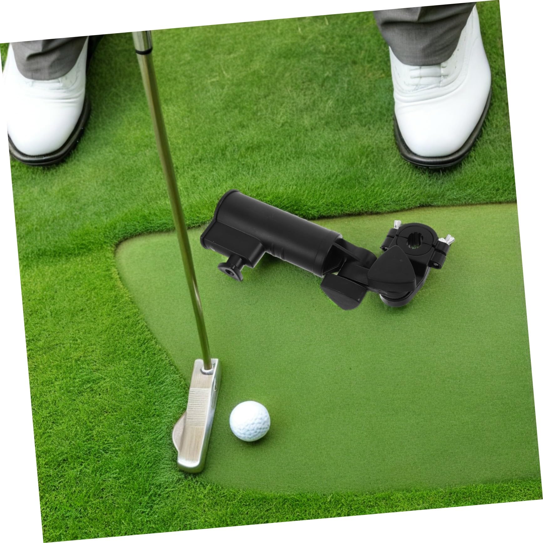 YARNOW Soporte para Paraguas de Golf Negro de Plástico, 2 Piezas