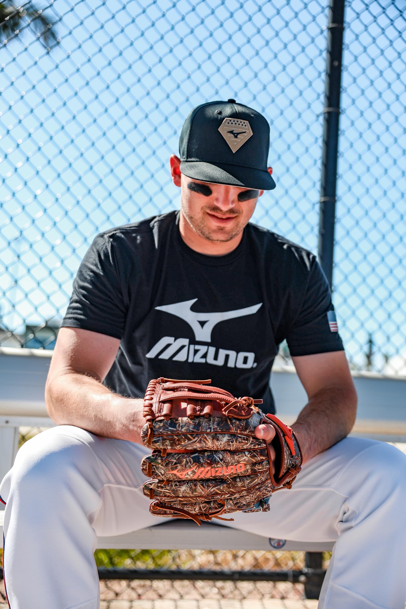 Mizuno - RB Diamond Patch Snapback, Cappellino da Baseball Unisex - Adulto