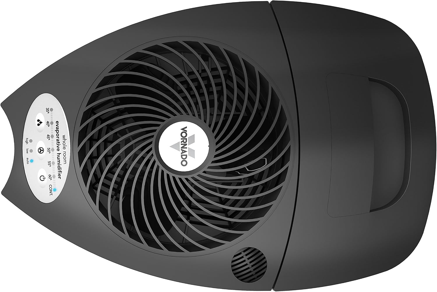Vornado Evap3 Whole Room Evaporative Humidifier, Black