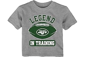 Officially Licensed New York Jets Infant Legend Trainer Short Sleeve T-Shirt