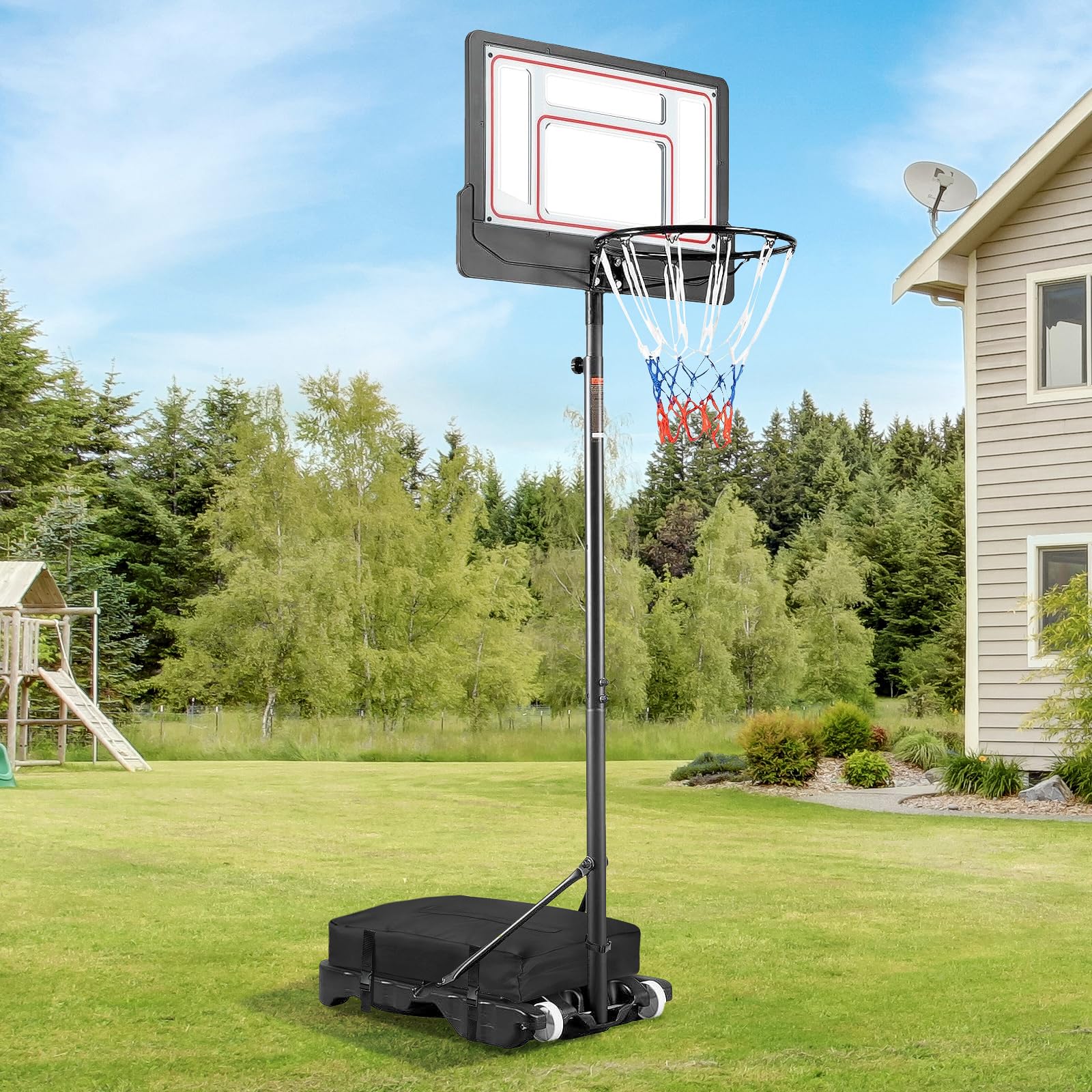 Basketballkorb Sandsack Abdeckung, 600D Wasserdicht Sandsäcke Organisator