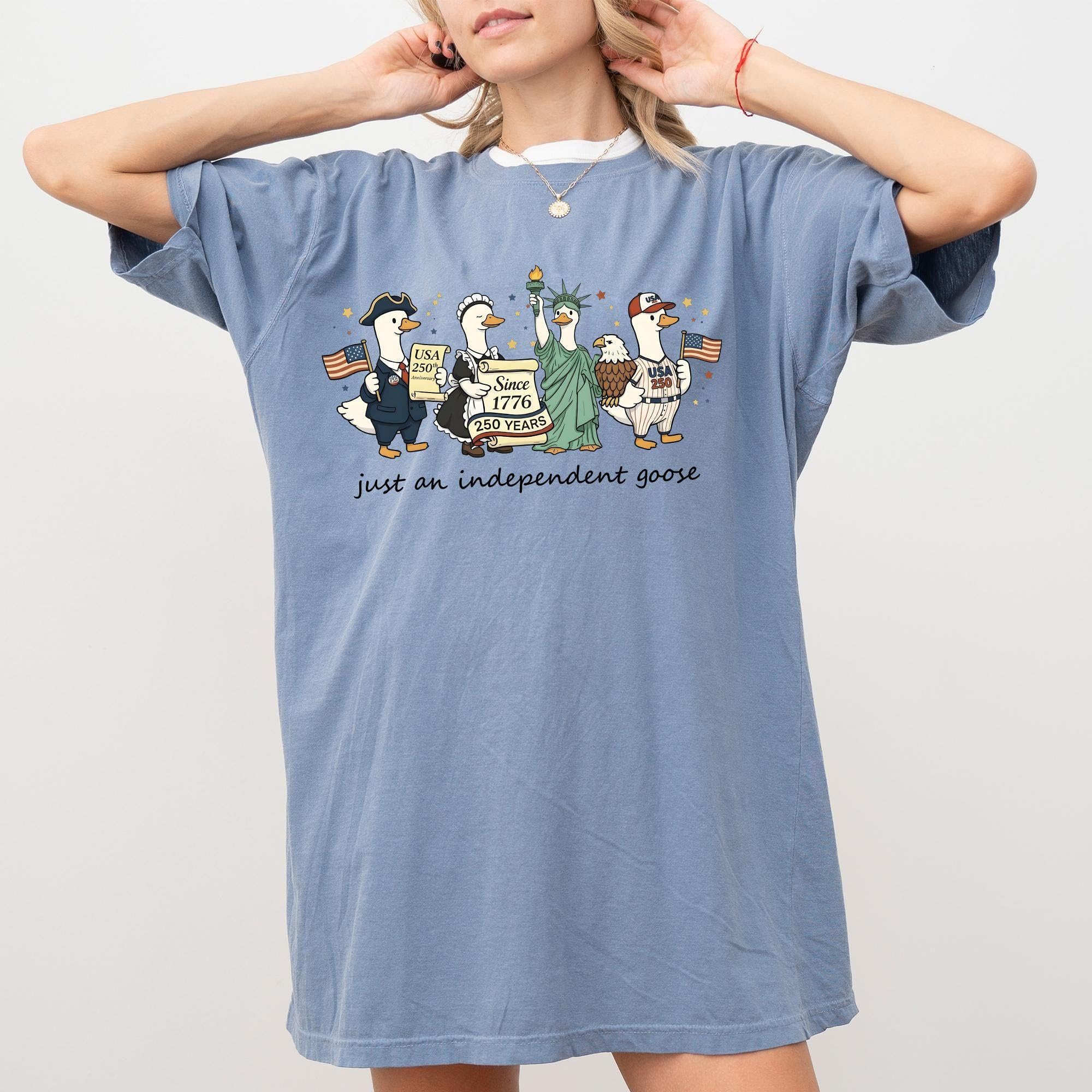 Patriotic Independent Goose Shirt Co …