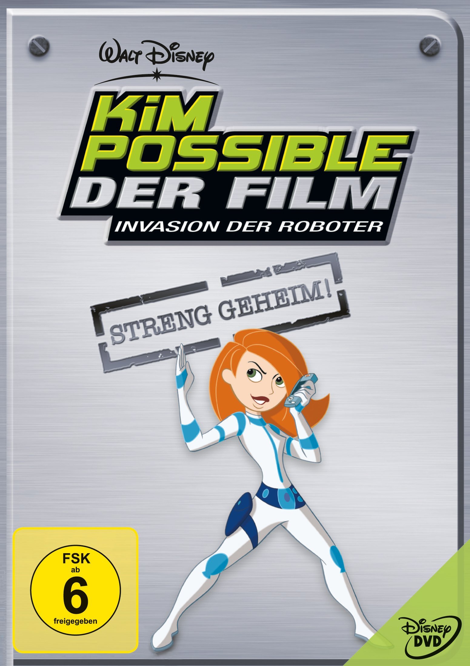 Kim Possible Der Film Invasion der Roboter DVD salva tu colección