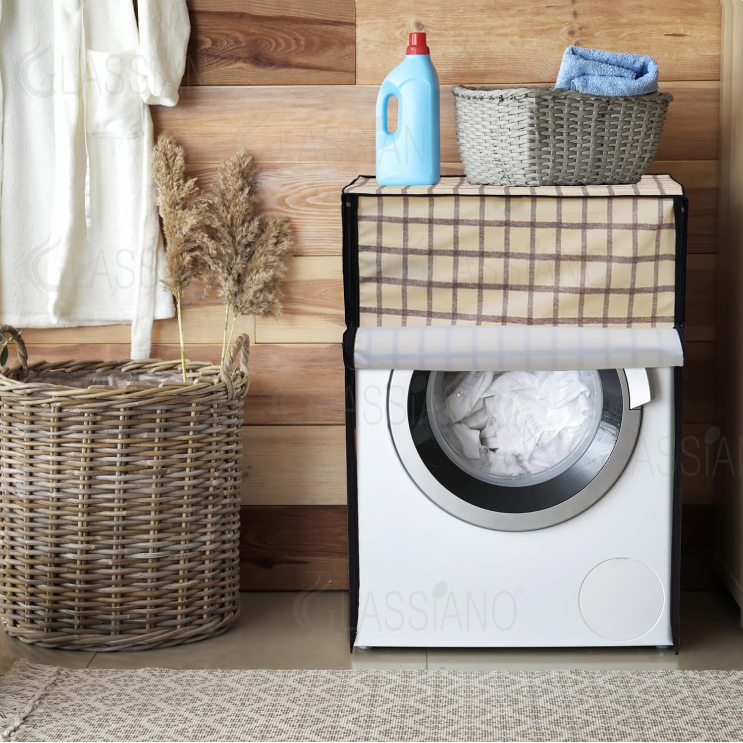 Washing Machine Cover for IFB Turbo Maxi Dry 550 Dryer Fully Automatic Front Load 5.5 kg, CAM10