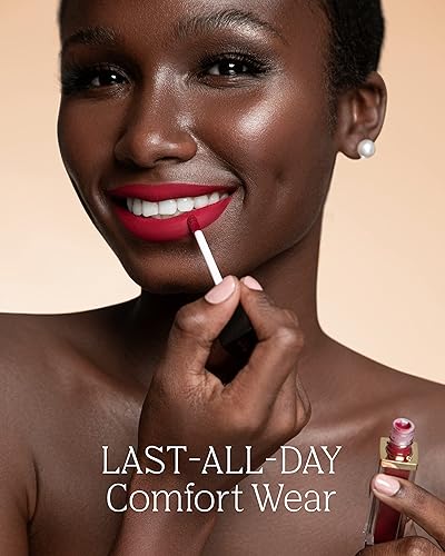 Miniatura 5 de PDL Cosmetics Bold Aspirations - Lápiz labial líquido (Azucar Morena), acabado mate suave altamente pigmentado, tono caramelo, fórmula hidratante de