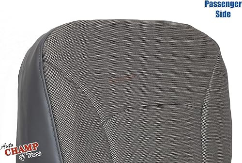 Miniatura 3 de Auto Campeón de Texas Compatible con -2004-2008 Ford E-150 E-250 E-350 Van-pasajero lado inferior tela cubierta gris