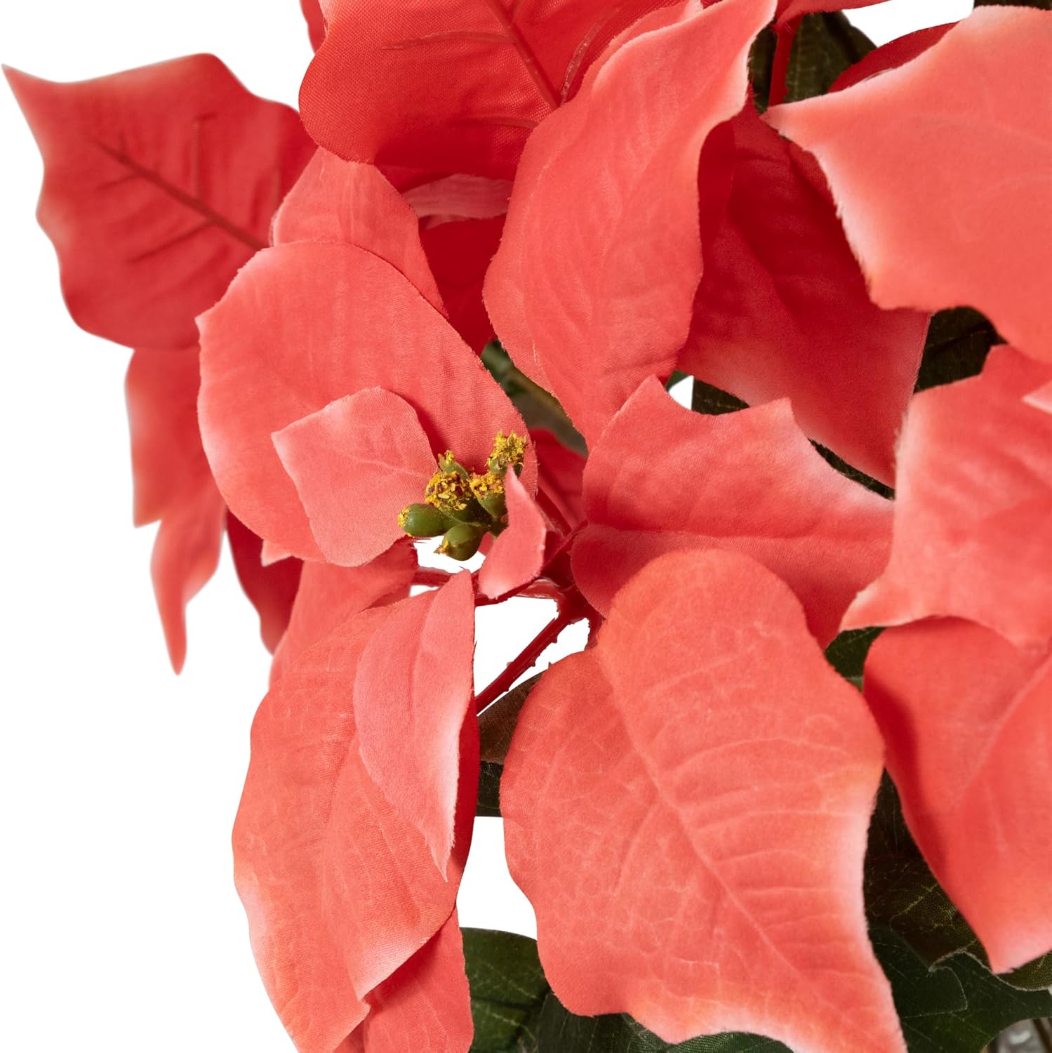 Northlight Artificial Christmas Poinsettia with Wrapped Base - 28" - Pink
