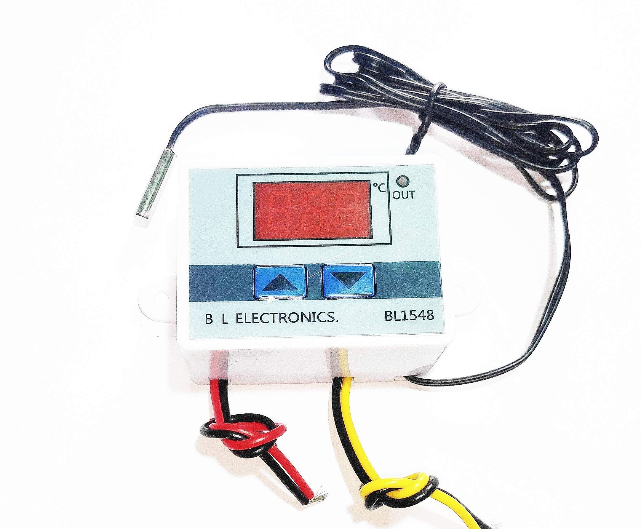 BL Electronics W3001 AC220V -50 to +100c Digital Temperature controller with 10A, 95 cm wire Thermocouple Sensor (BL 1548) (B08PFMCFR8) Amazon Price History, Amazon Price Tracker