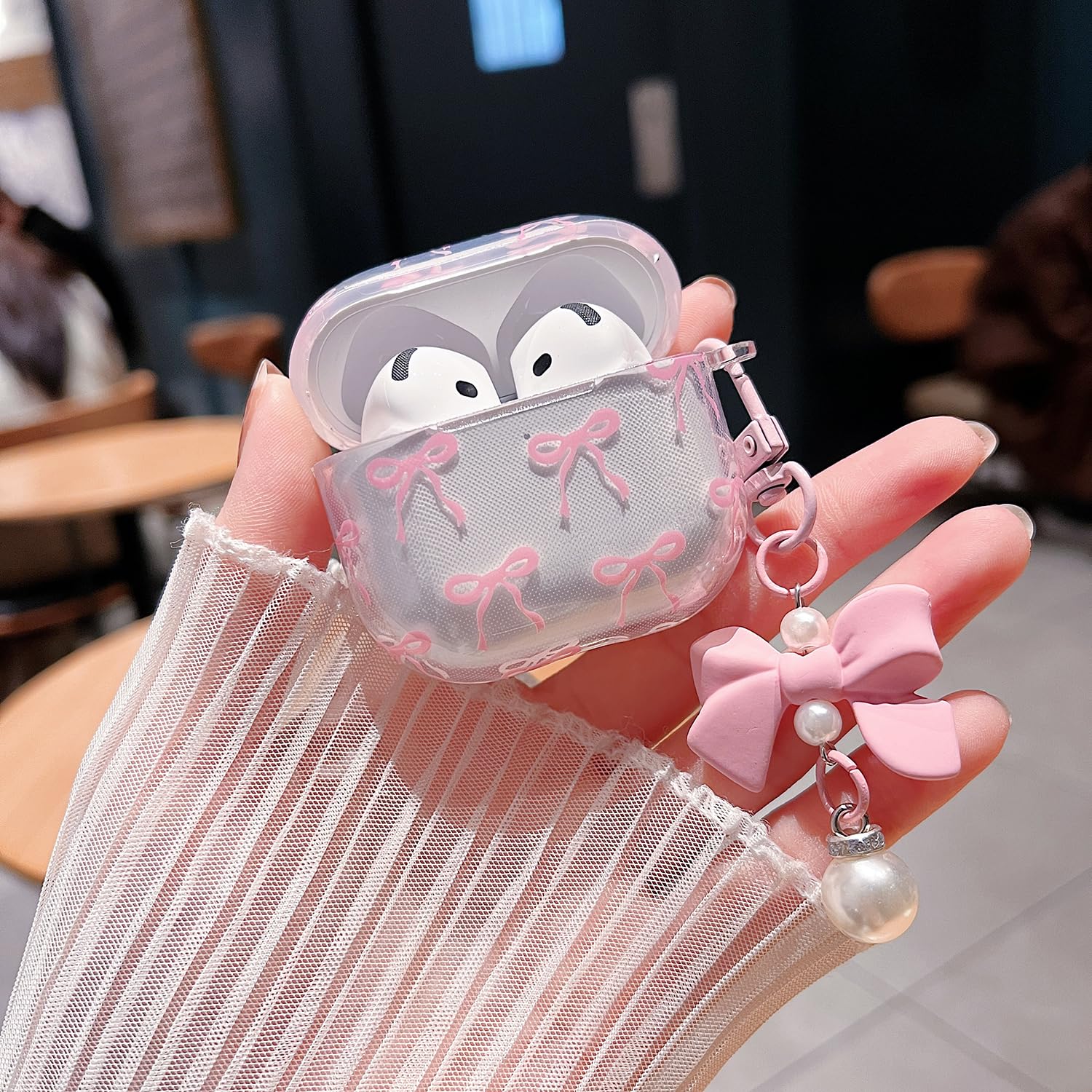 Case Cute Air Pod Pro Case Cover Pink Airpod Pro Boba Case Airpods