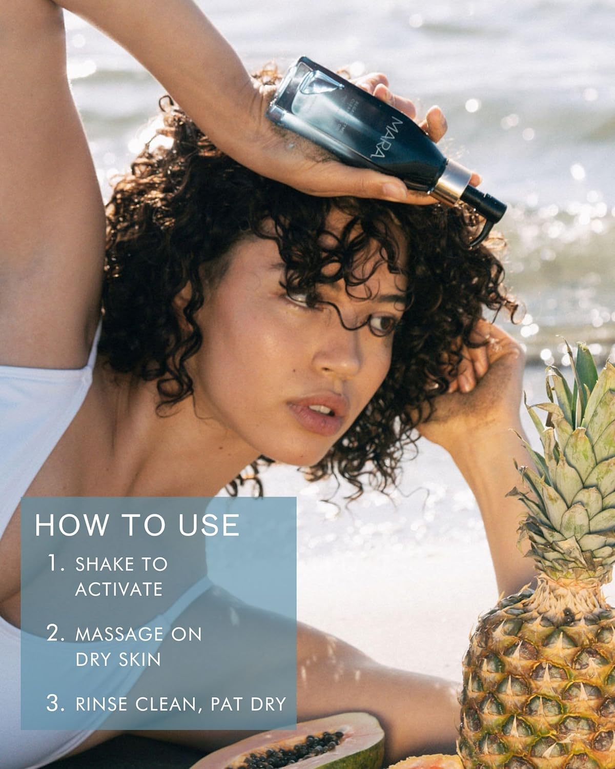 MARA - Algae Enzyme Cleansing Oil Makeup Remover with Chia + Moringa | Skin-Soothing Formula to Cleanse, Hydrate + Exfoliate Skin, For All Skin Types (2 oz | 60 ml; Travel Size) - Image 8