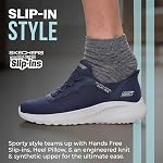 Skechers Mens Bobs Squad Chaos - Daily Hype Manos Libres Slip-ins Sneaker