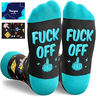 HAPPYPOP Funny Women Men Socks - American Flag Socks, Mothers Father Day Christmas Gifts