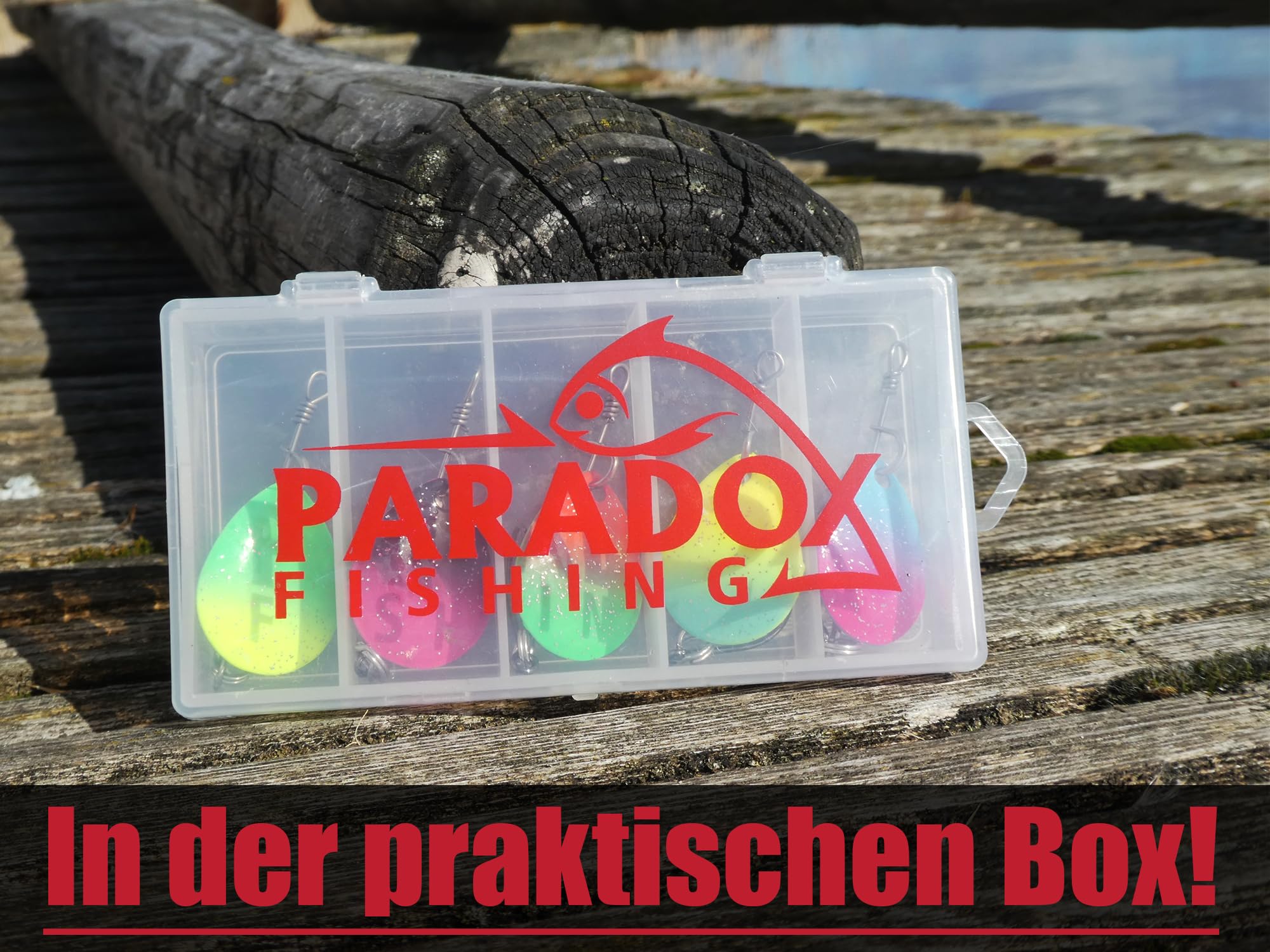 Lot De 46 Cuillères De Pêche Yeelan - 2g à 5g - Pour Truite, Brochet, Perche - Avec Boîte De Rangement