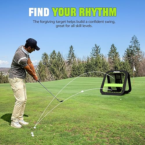 Miniatura 6 de BAYINBULAK Red de práctica de astillado de golf, accesorios de golf para hombres, 1 paquete