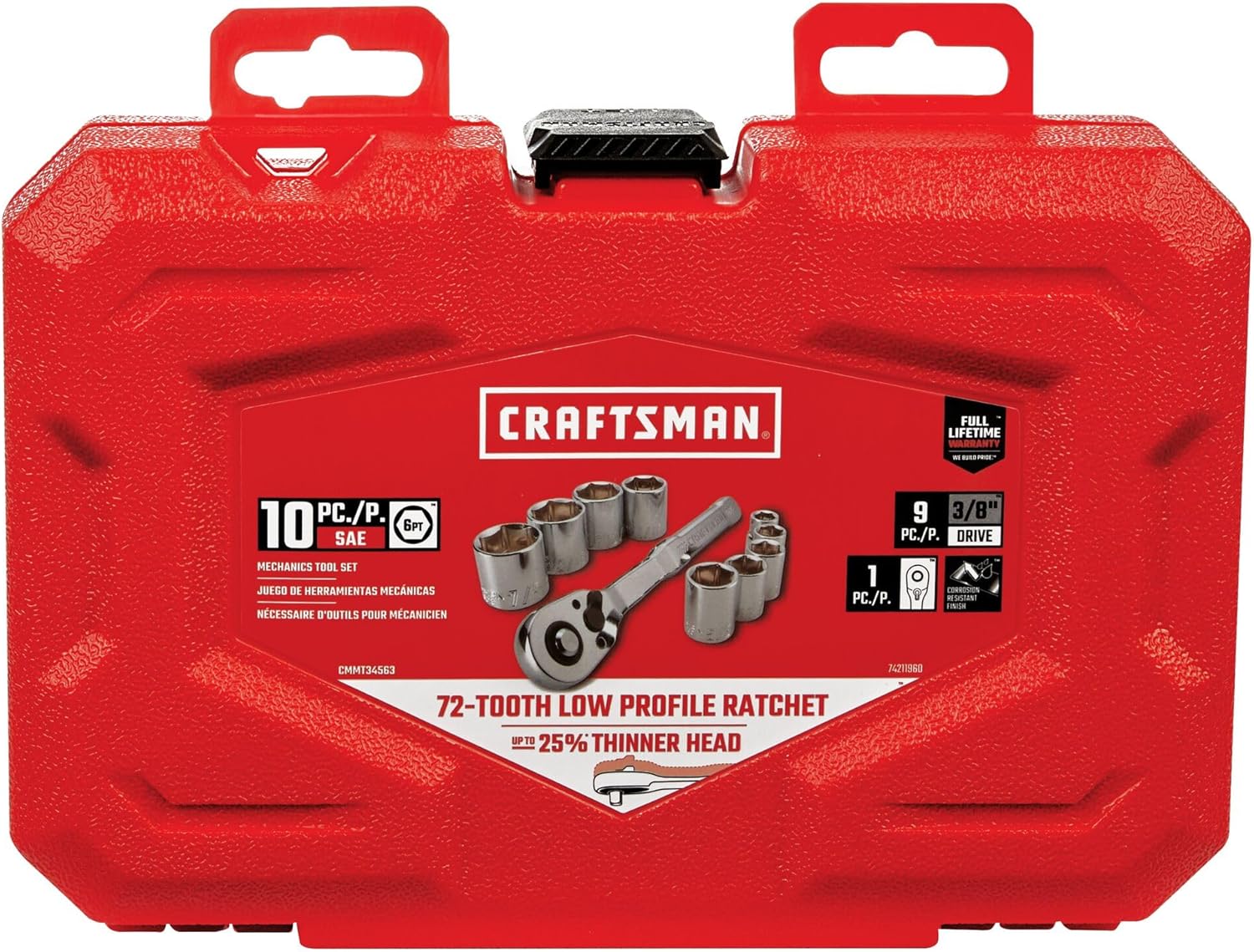 CRAFTSMAN 10-Piece Mechanics Tool Set