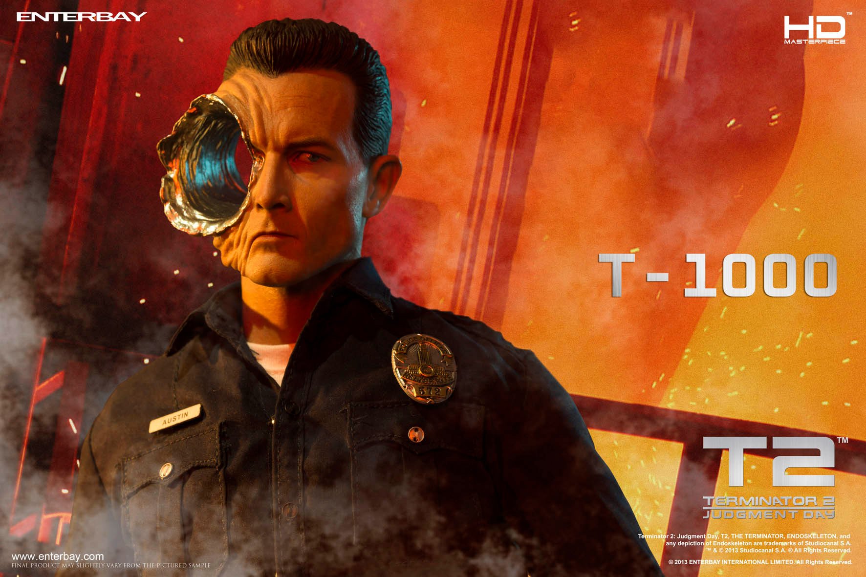 Amazon.co.jp: Enterbay x Real Masterpiece (HD-1014) Terminator 2
