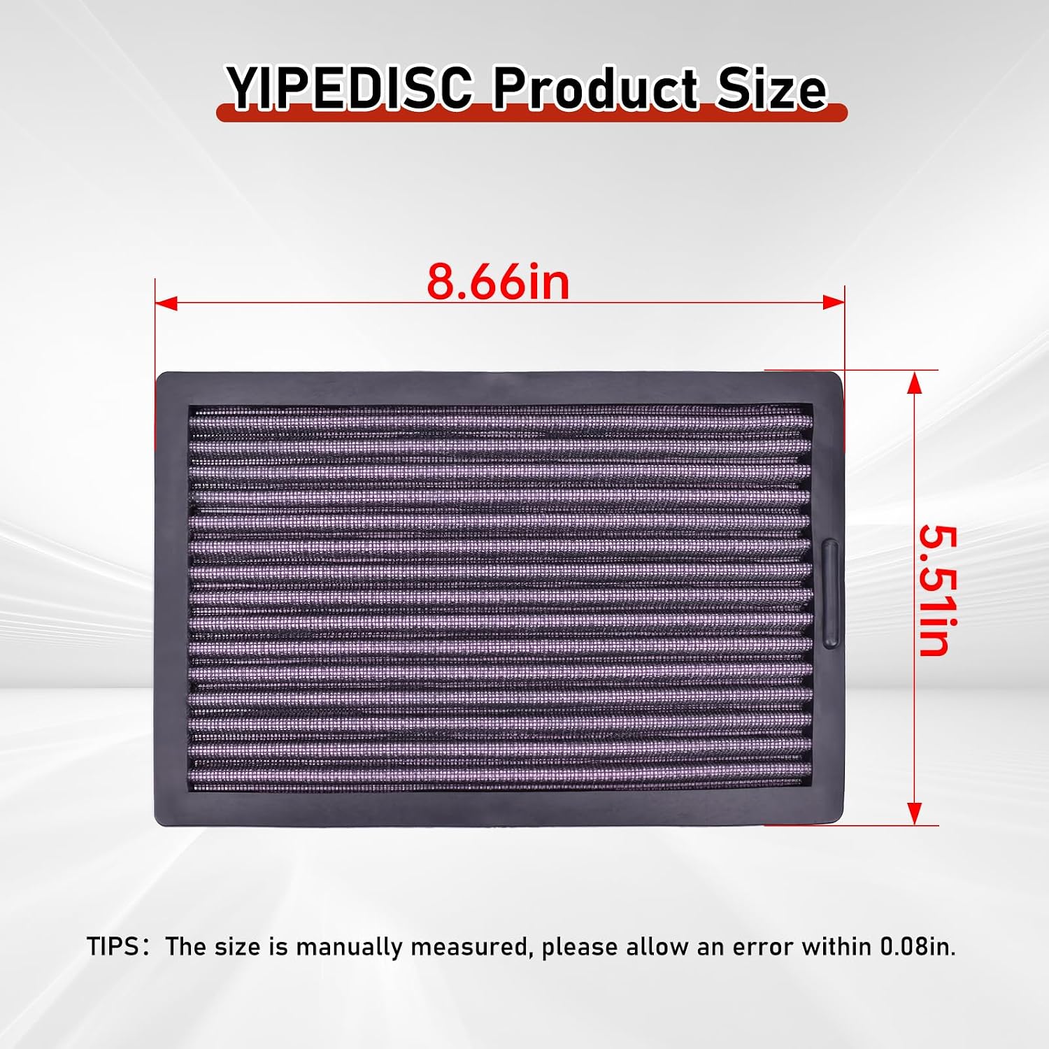 2505 Air Filter High Flow 11013-0020 for Kawasaki Ninja 250R EX250J 2008-2012 for Ninja 300 EX300 EX300A EX300B 2013-2017 for Z300 ER300 2014-2018
