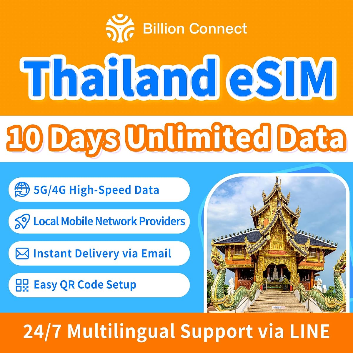 Thailand eSIM 10 Days