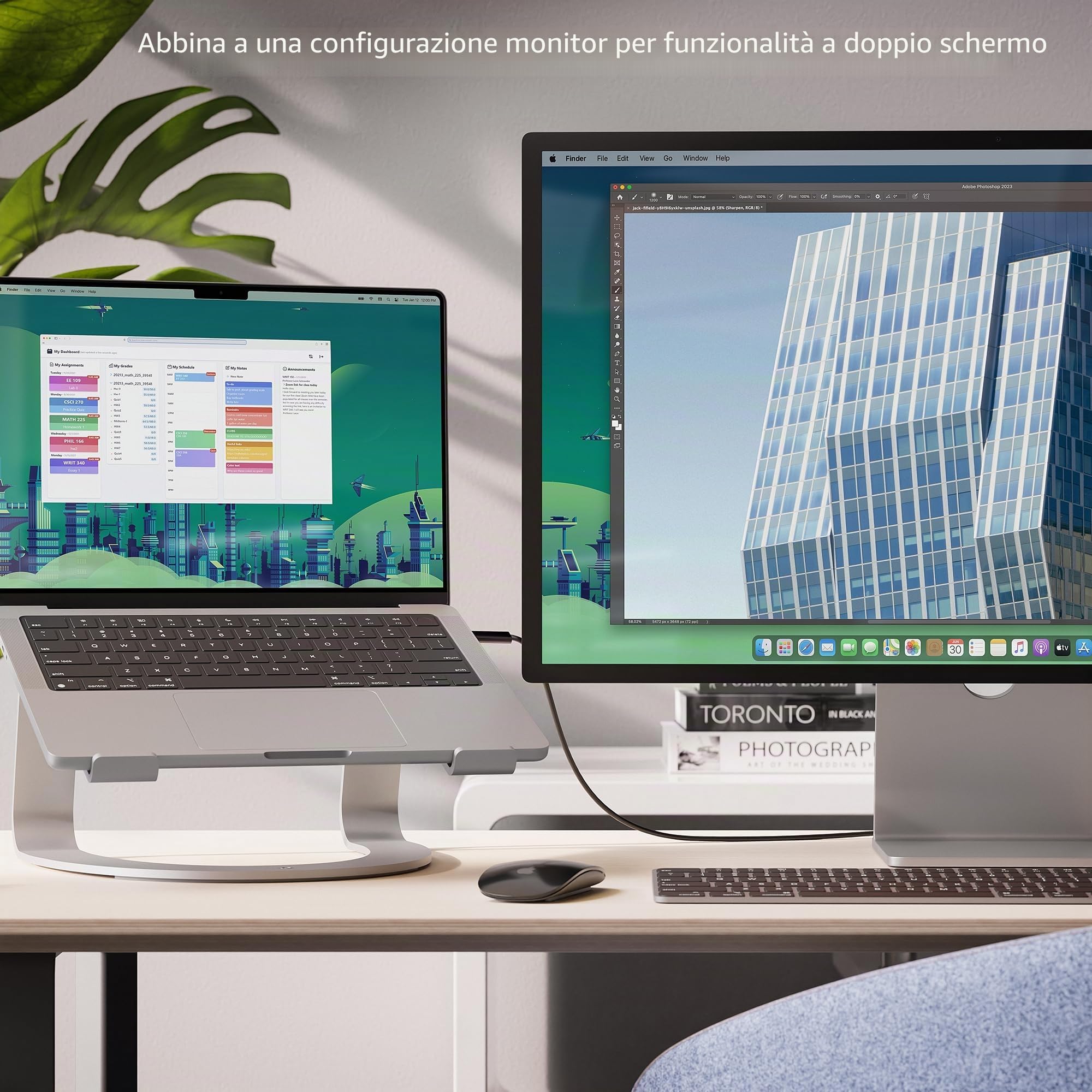 Twelve South Curve SE - Aluminum Stand for MacBook Notebooks silver, (TS-2256)