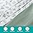Mini Crib Sheets 4 Pack for Baby Boys & Girls, Neutral Mini Crib Sheet Fitted 38\'\' x 24\'\' for Standard Mattress, Ultra Soft Material Baby Mini Sheet, Aqua Leaf