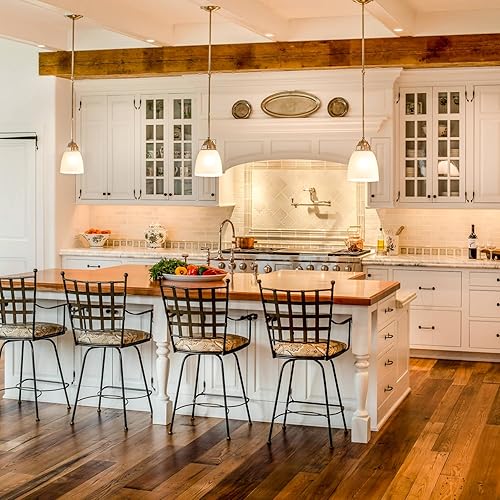 Miniatura 3 de Paquete de 6 reemplazos de pantalla de vidrio, cubiertas de luz de ventilador de techo, de lino blanco, globos de vidrio esmerilado, pantallas para