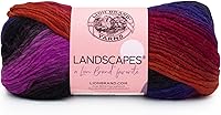 Vista 10 de Lion Brand Yarn - Hilo Landscapes (1 madeja), Desert Spring