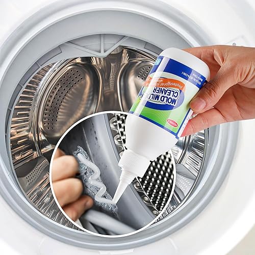 Gel removedor de manchas negro para ducha doméstica, fregaderos de cocina, paredes, azulejos, lechada, baños, lavadora y tiras de refrigerador, 5