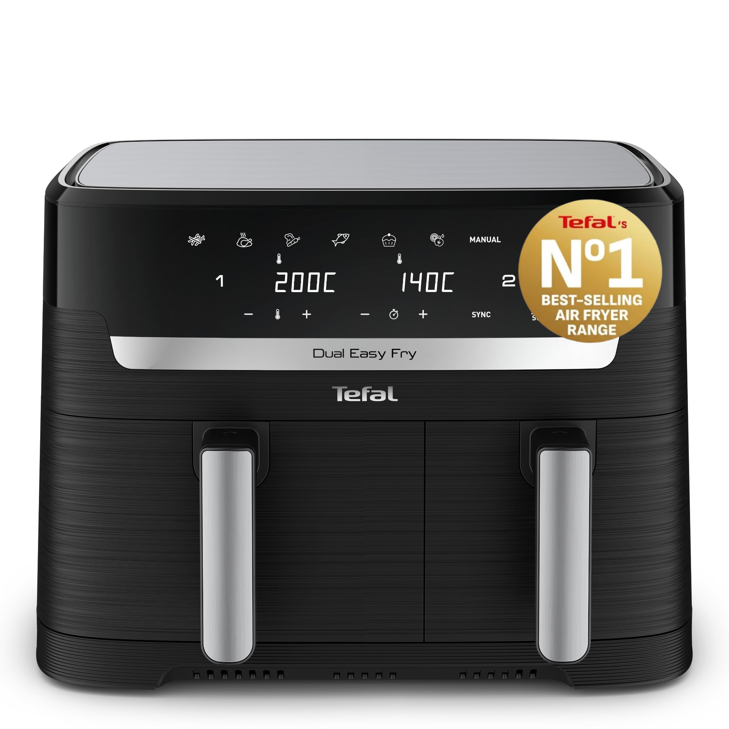 Tefal Easy Fry Dual Zone Digital Air Fryer