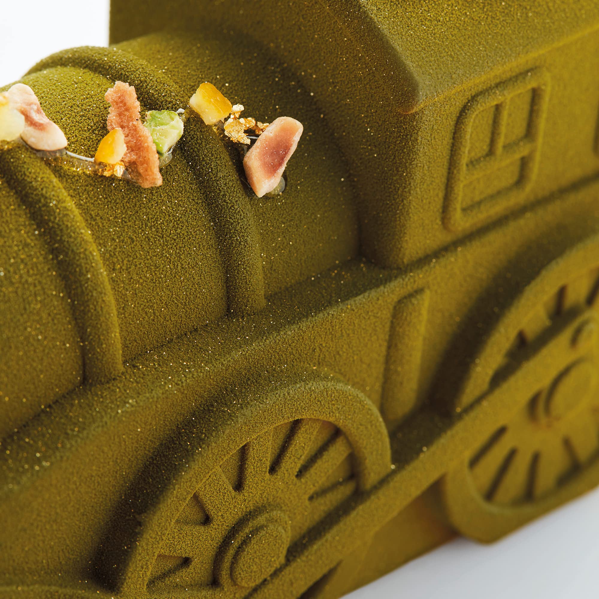 Pavoni Molde de silicona para dulces de Navidad Express Log KE085