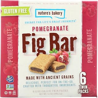 Nature's Bakery, FIG BAR,POMEGRANTE,GF, 12 Pack