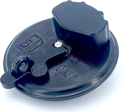 Miniatura 4 de CAT 349-7059 Tapa de ventilación del tanque de combustible, tapa de depósito de transferencia de repuesto para tanque de gas LP, modelo negro