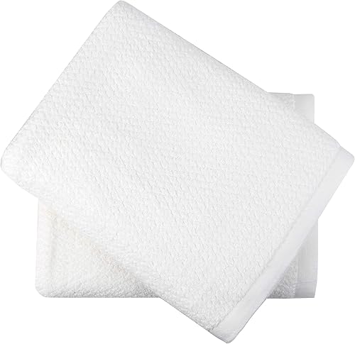 Everplush-- Toalla de baño de Jacquard diamante