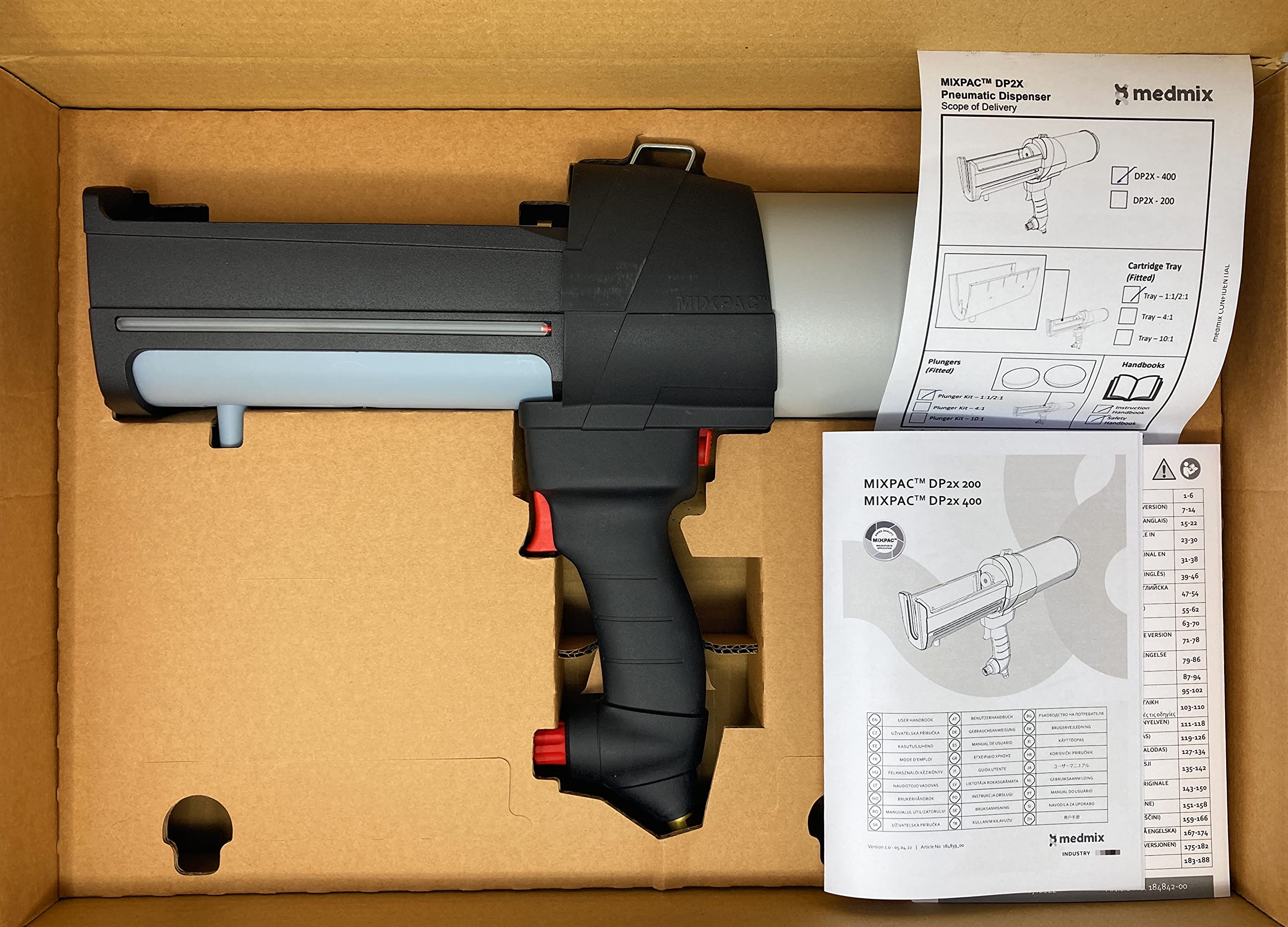Amazon.com: Sulzer Mixpac DP2X 400-01-50-01 1:1 and 2:1 Ratios 400