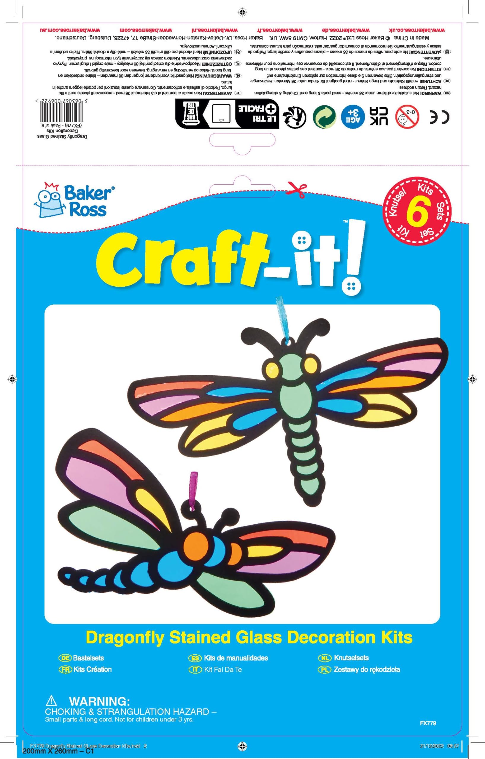 Kits De Décoration En Vitrail Tropical