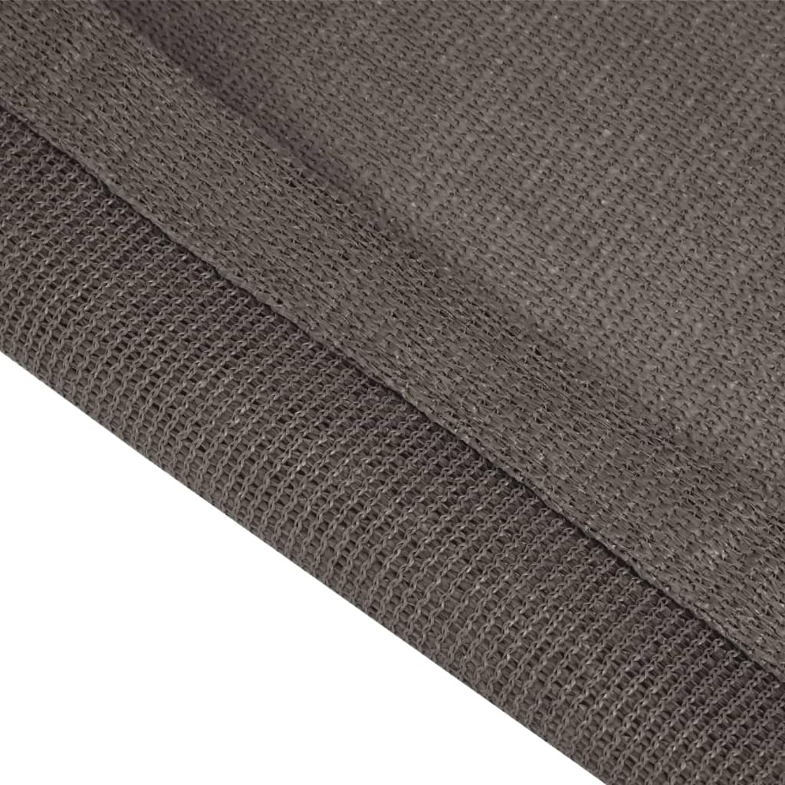 Zeltteppich, Vorzeltteppich, Camping Plane, Teppich Für Camping Vorzelt, Bodenplane Zeltunterlage, Camping Teppich Outdoor, 400x700 cm Anthrazit