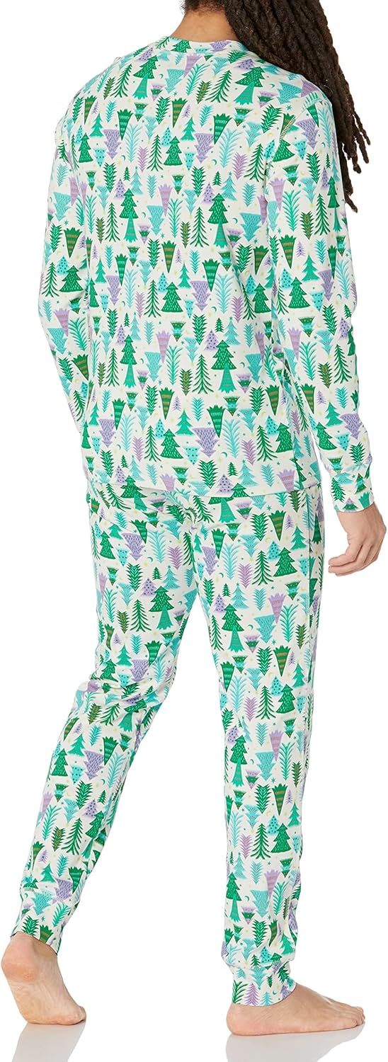 Amazon Essentials Men's Knit Pajama Set