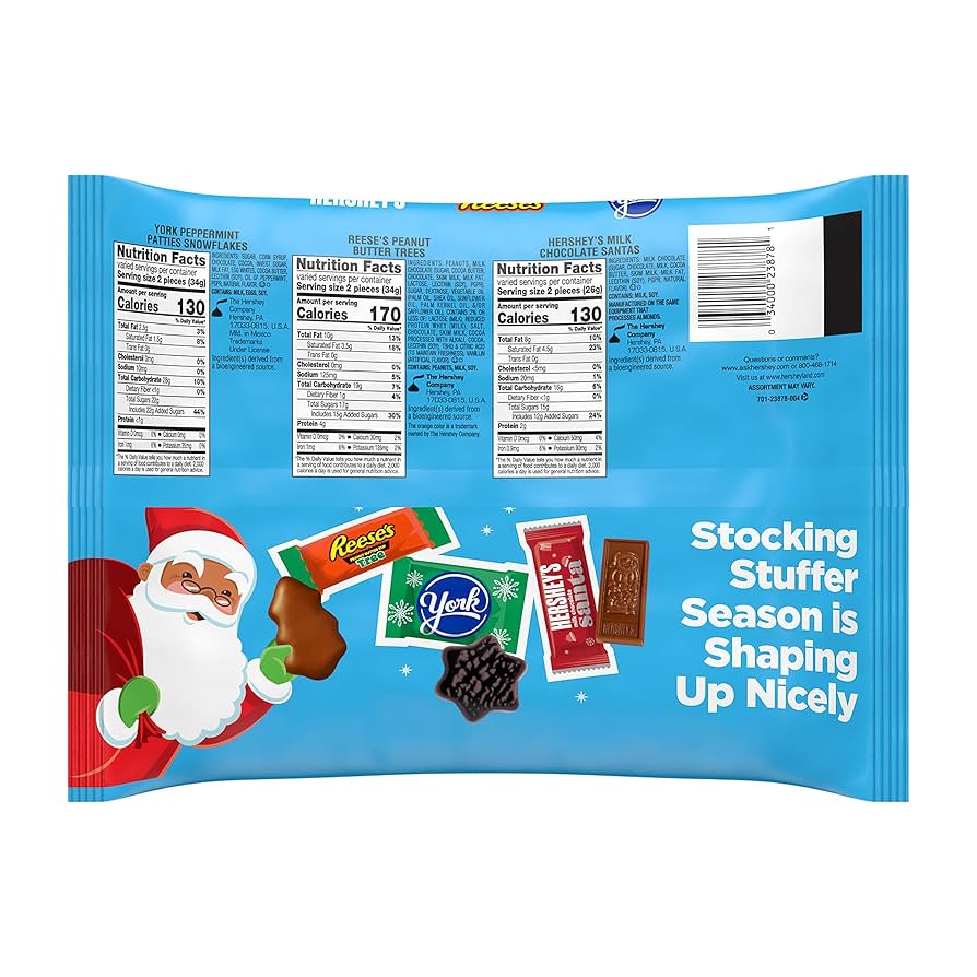 Amazon.com : HERSHEY'S, REESE'S and YORK Assorted Chocolate