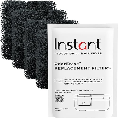 Instant Pot OrderErase Filtro de fibra de carbono para freidora de aire instantánea y parrilla de interior, de los fabricantes de Instant Pot, Instant Pot OrderErase Filtro de fibra de carbono para freidora de aire instantánea y parrilla de interior, de los fabricantes de Instant Pot,