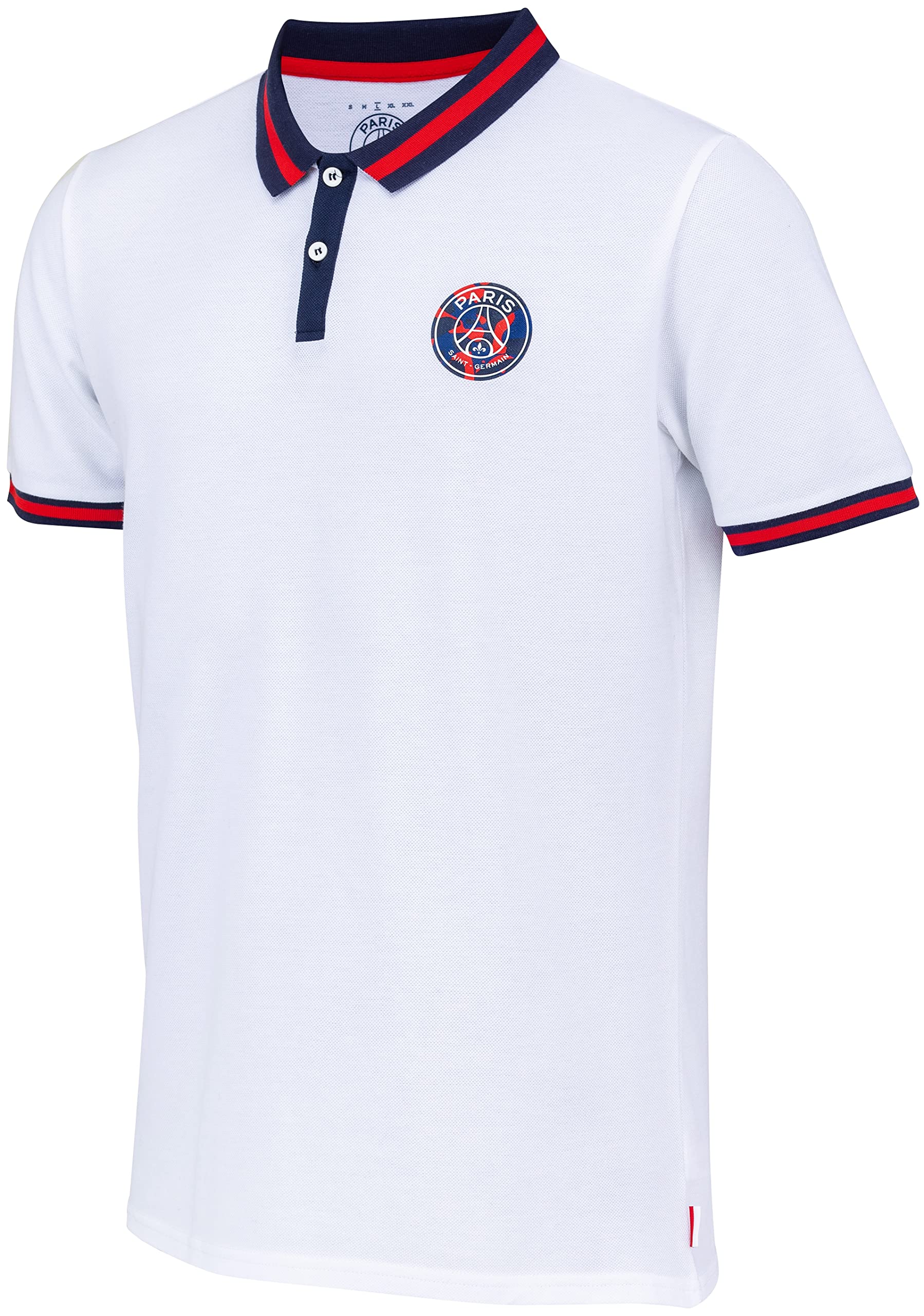 Paris Saint Germain Polo PSG � Collezione Ufficiale Taglia Uomo, Uomo,  bianco, S : Amazon.it: Sport e tempo libero