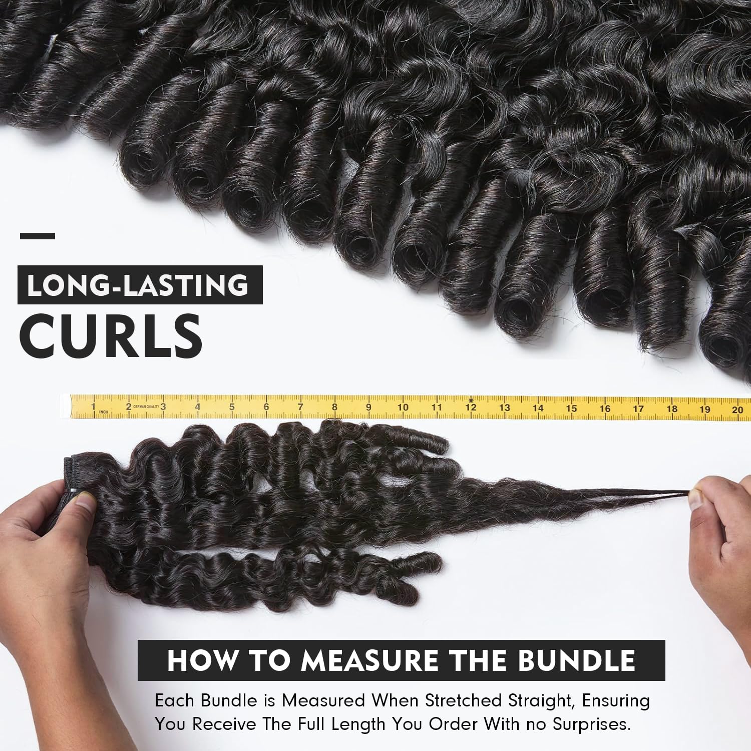 4 Bundles Burmese Curly 3C4A Spiral End Water Wave Human Hair Extensions 12-18 Amazon.com : Ceoltay Burmese Curly Bundles Human Hair 12  main image 3