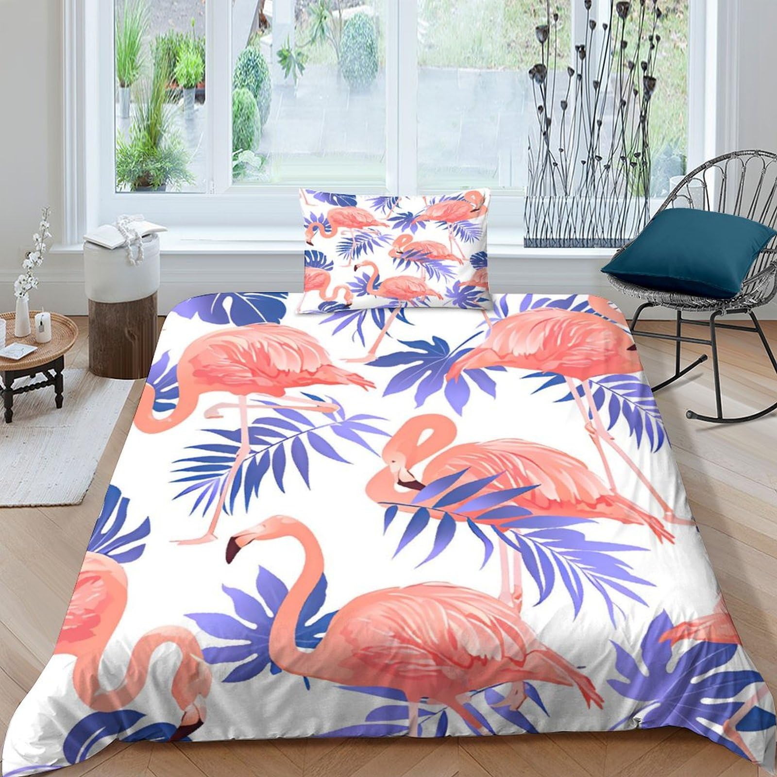 Housse de couette douce 135x200 avec fermeture éclair pour adulte