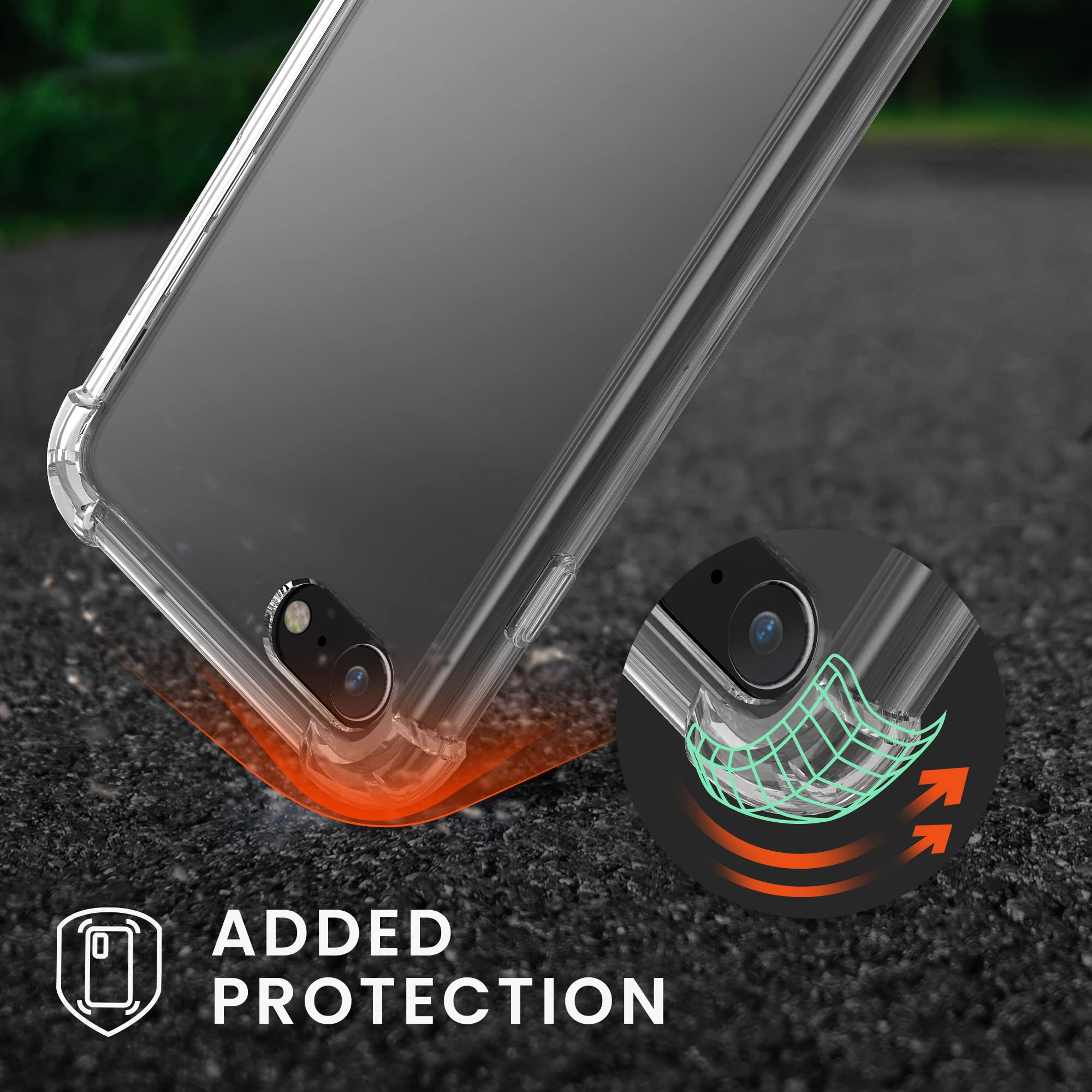 Bakicey Custodia in silicone liquido per iPhone SE 5G/SE 2020, regolabile in silicone, con elegante cordino da appendere, custodia protettiva per iPhone 8/7, viola chiaro