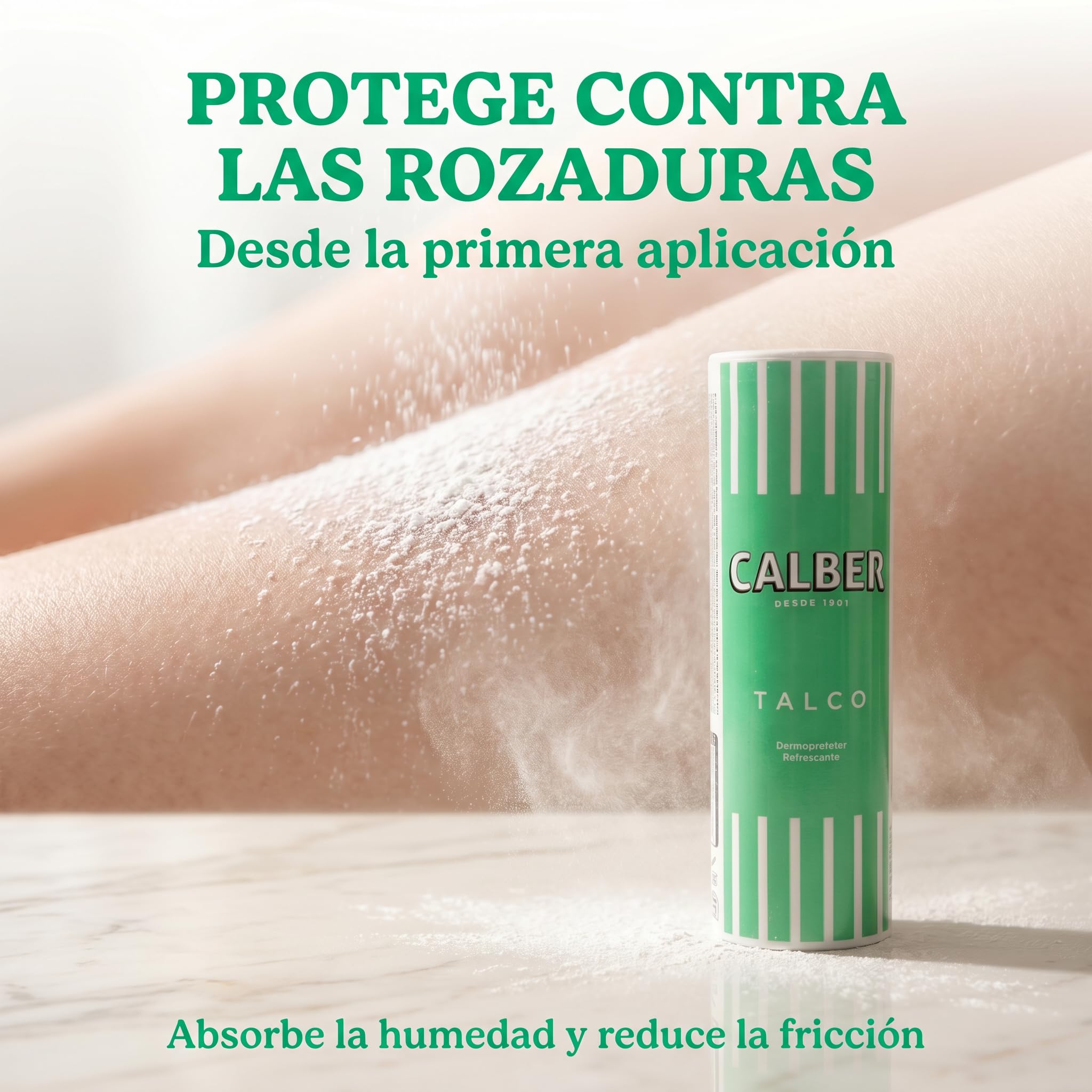 Polvos de Talco 200 g – Antirozaduras · Talco Bebé · Hipoalergénico – Dermoprotector para Toda la Familia – Desde 1900