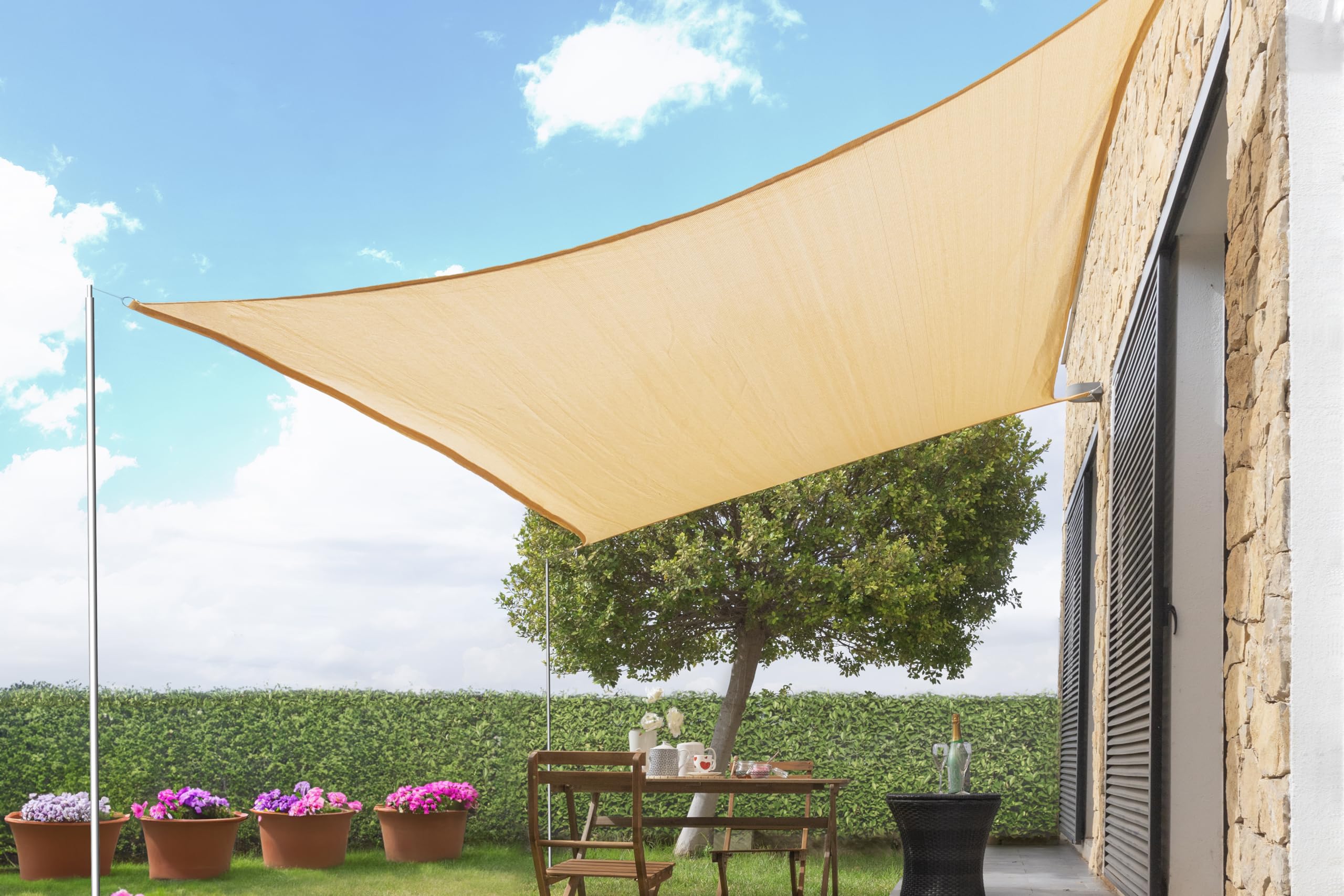 Tenda Parasole A Vela Rettangolare Shazail Innovagoods 2 X 3 M-image