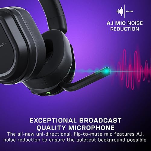 Miniatura 6 de Turtle Beach Stealth 700 Gen 3 Wireless Multiplatform Amplified Gaming Headset for PS5, PS4, PC, Mobile 60mm Drivers, AI Noise-Cancelling Mic,