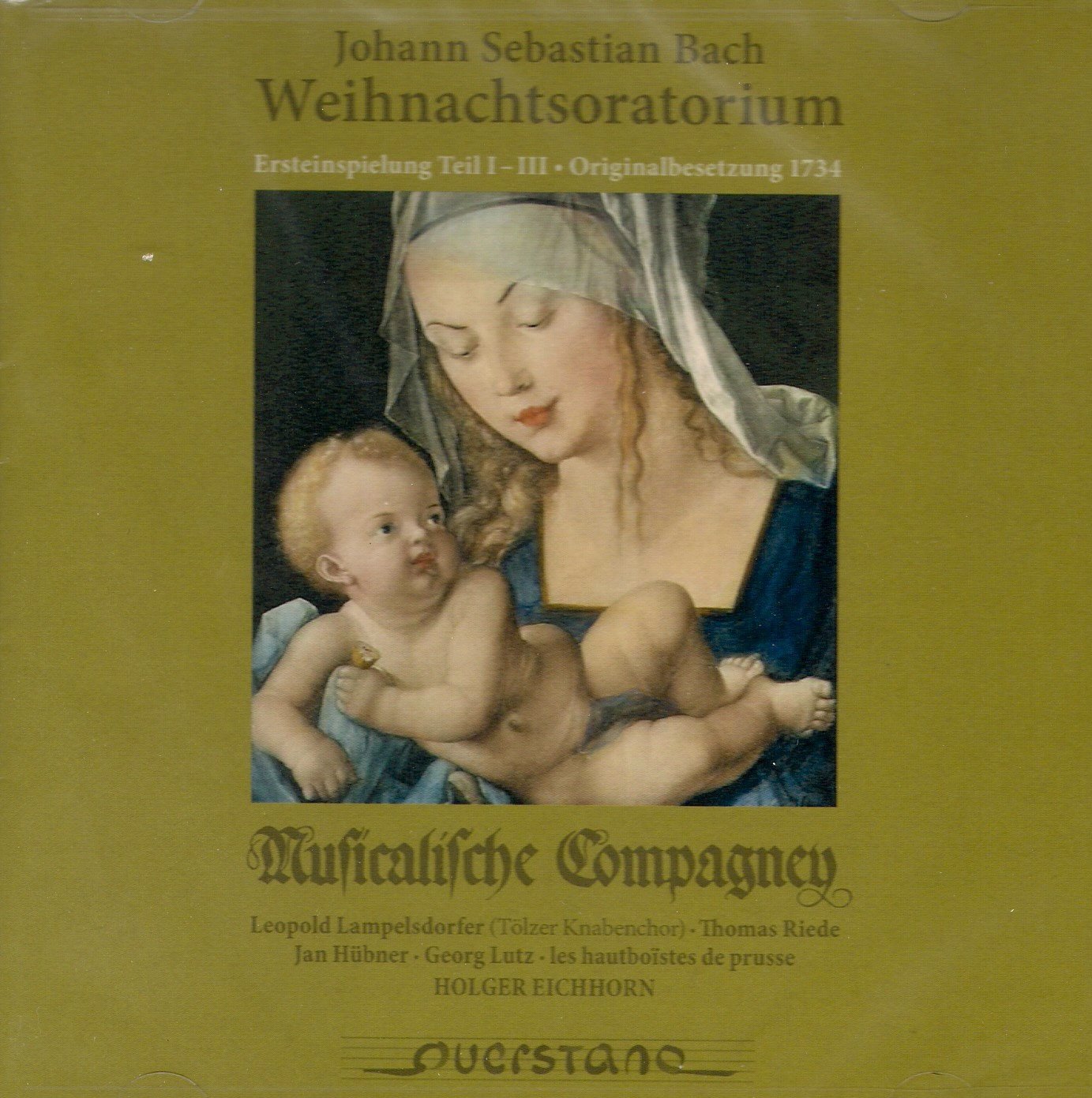 J. S. Bach - Weihnachtsoratorium Bwv [Cd] Size 2