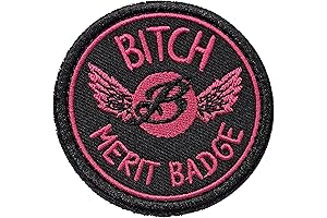 Patch Bitch Merit Badge Hook & Loop