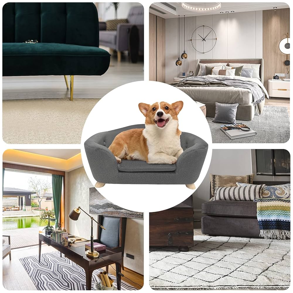 ペット用　姫ソファー 楽天市場】ペット用 猫 犬 ミニソファ 引っかき耐性 はっ水生地