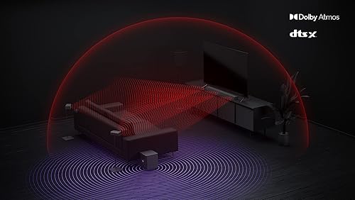 Miniatura 4 de VIZIO Barra de sonido prémium M-Series 5.1 con Dolby Atmos, DTSX, Bluetooth, subwoofer inalámbrico y compatibilidad con Alexa, modelo M51ax-J6,